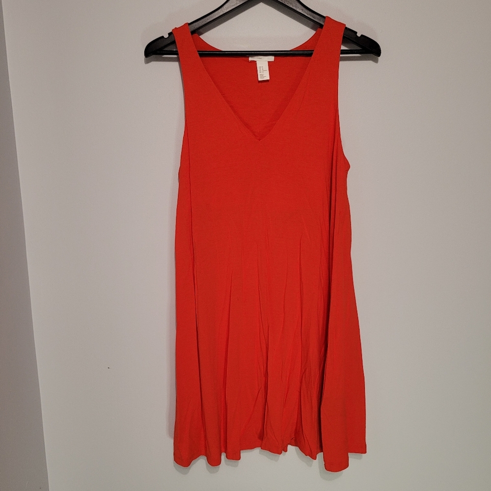 H&M A-Line Red Dress NWOT Size Medium